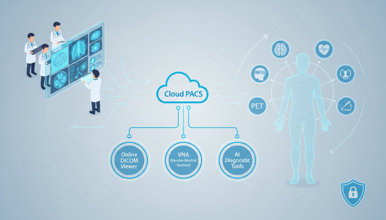 Cloud Medische Beeldvormingssoftware vs. Aangepaste Ontwikkeling: De Juiste Strategie Kiezen voor Moderne Zorgorganisaties